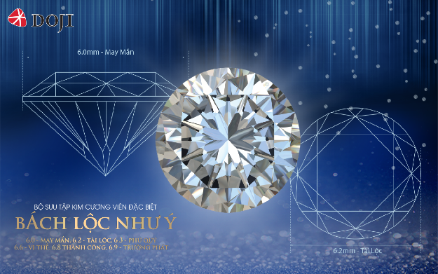 Đón ngay “Siêu bão kim cương viên”, ưu đãi tới 30% trang sức, nhận vàng 999.9 từ DOJI - Ảnh 2.