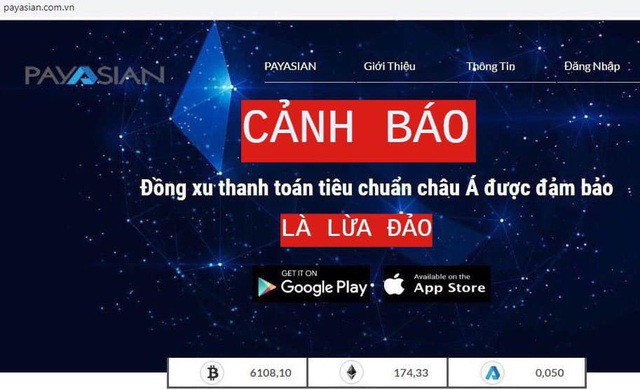 Bộ Công An cảnh báo ví điện tử PayAsian có dấu hiệu lừa đảo - Ảnh 1.