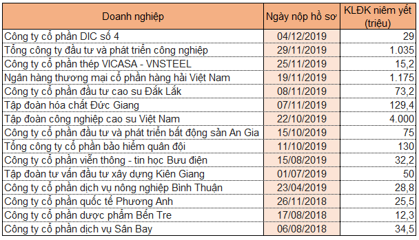 Số doanh nghiệp niêm yết HoSE năm 2019 thấp kỷ lục, nhiều 'ông lớn' đang chờ duyệt - Ảnh 3.