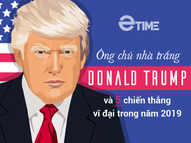 Ông chủ nhà trắng Donald Trump và 5 chiến thắng vĩ đại trong năm 2019 - Ảnh 1.