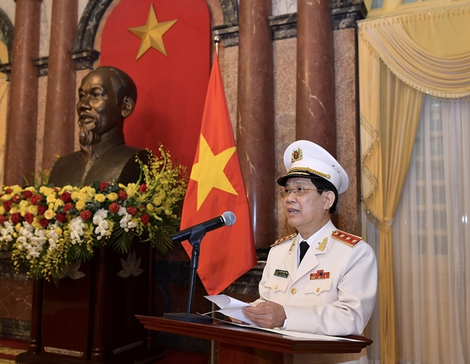 Thượng tướng Nguyễn Văn Sơn thôi giữ chức Thứ trưởng Bộ Công an từ tháng 3/2022 - Ảnh 1.