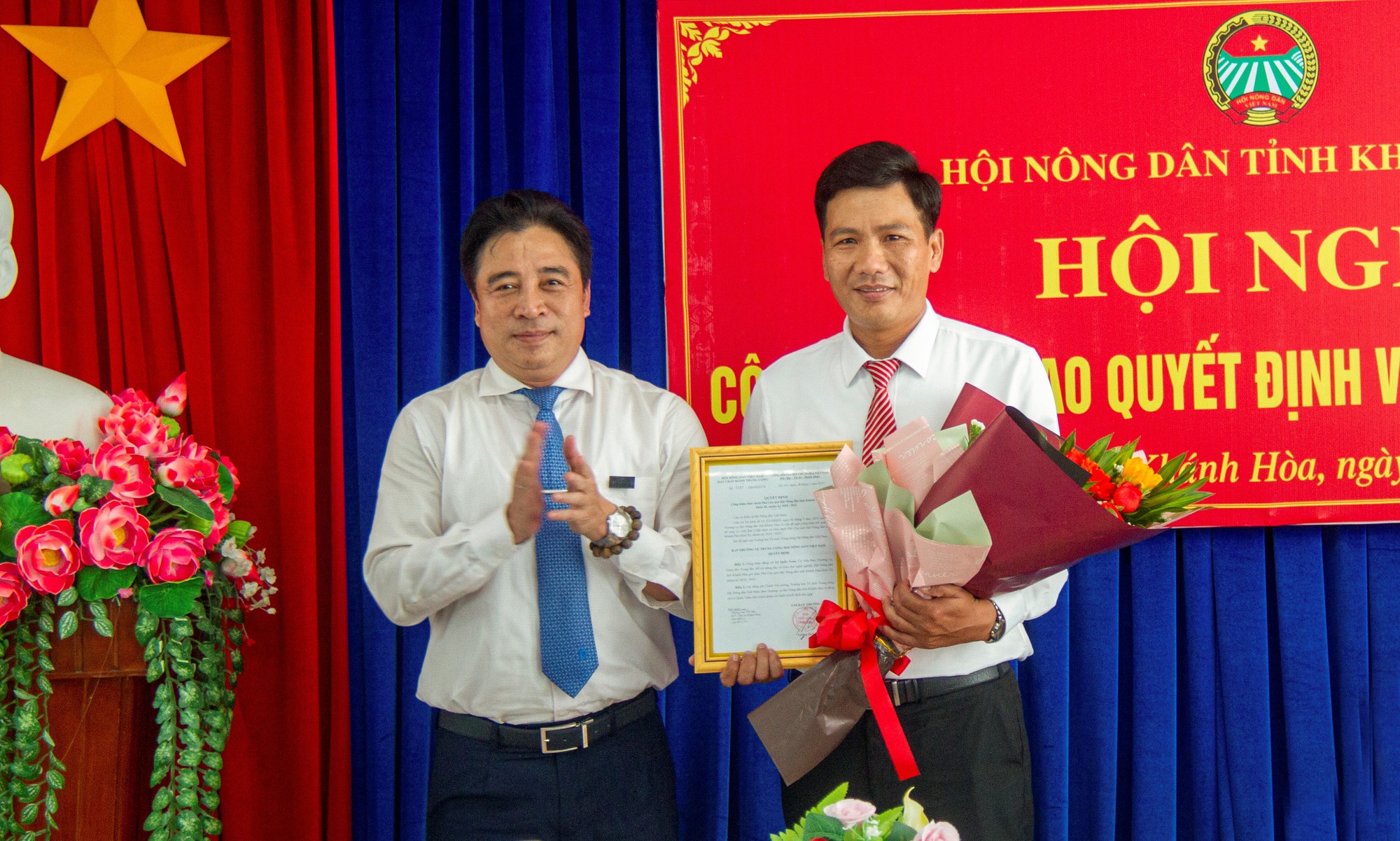 Ông Lê Quốc Toàn giữ chức Phó Chủ tịch Hội Nông dân Khánh Hòa - Ảnh 1.