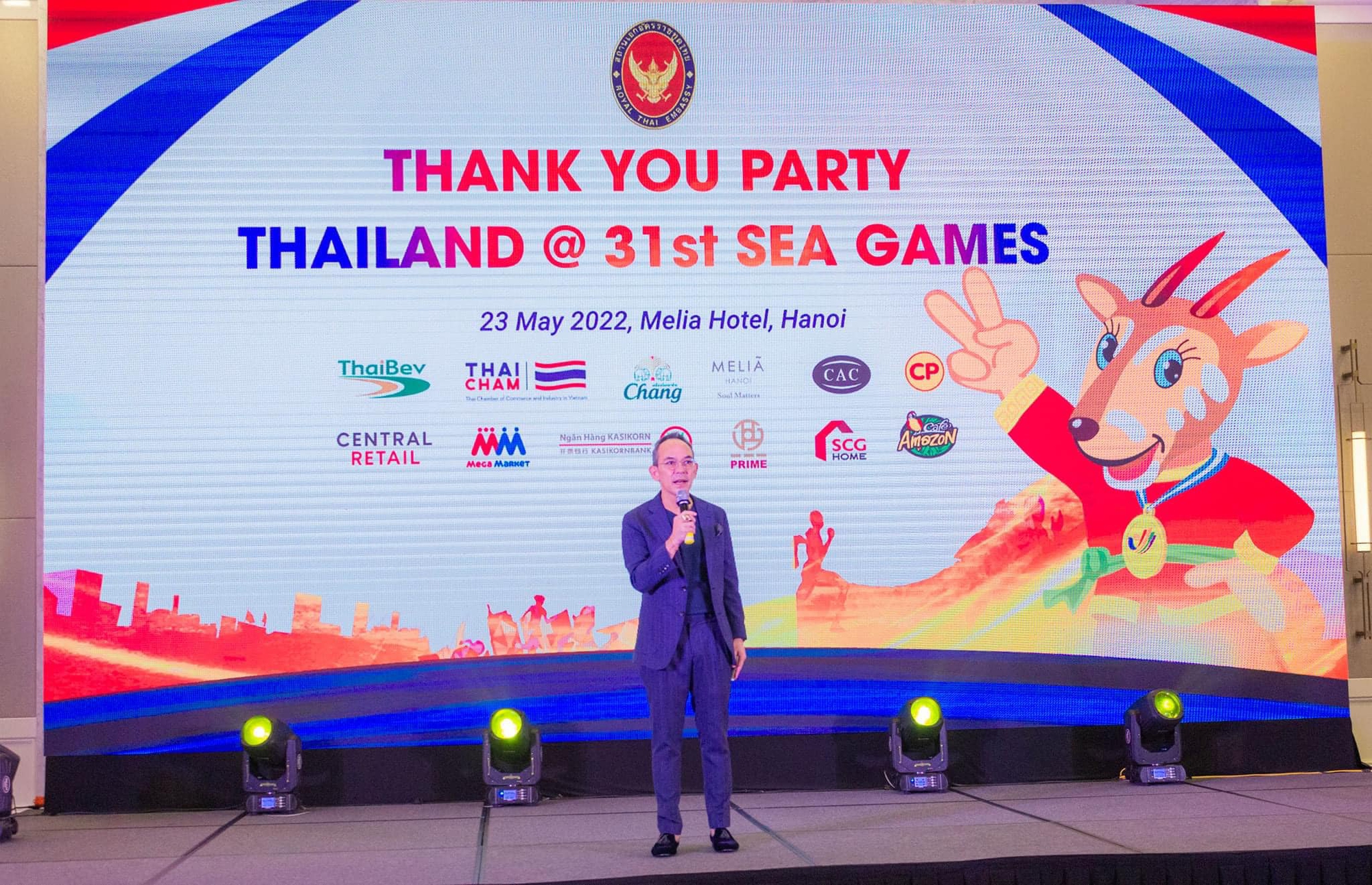 Ngẫm từ sự xuất hiện của những doanh nghiệp Thái Lan tại bữa tiệc Party Seagame 31  - Ảnh 1.