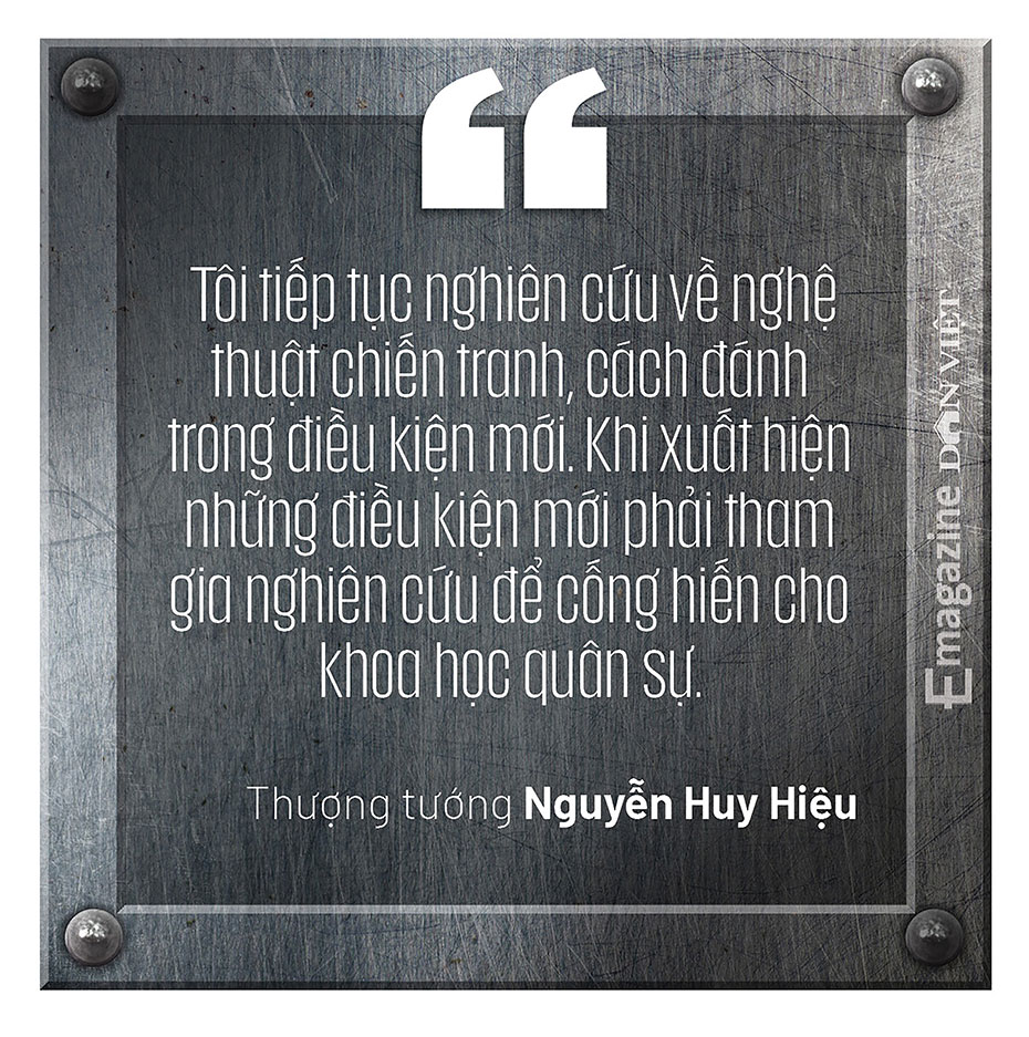 Thượng tướng Nguyễn Huy Hiệu: &quot;Ai động vào chủ quyền thì Việt Nam sẽ bảo vệ bằng sức lực của Việt Nam&quot;  - Ảnh 3.