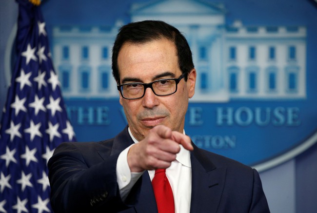 Bộ trưởng Tài chính Mỹ dọa áp thuế nếu thỏa thuận Mỹ Trung bị trì hoãn - Ảnh 1.