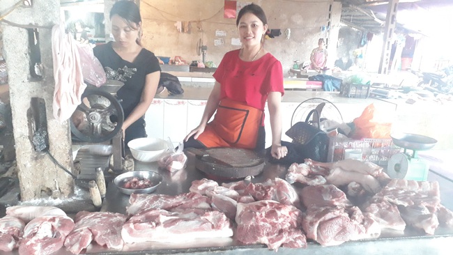 Thái Nguyên: Giá thịt lợn hơi tăng kỷ lục trong vòng nhiều năm qua - Ảnh 1.