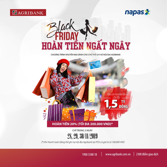 “Black Friday-Hoàn tiền ngất ngây” - Ảnh 1.