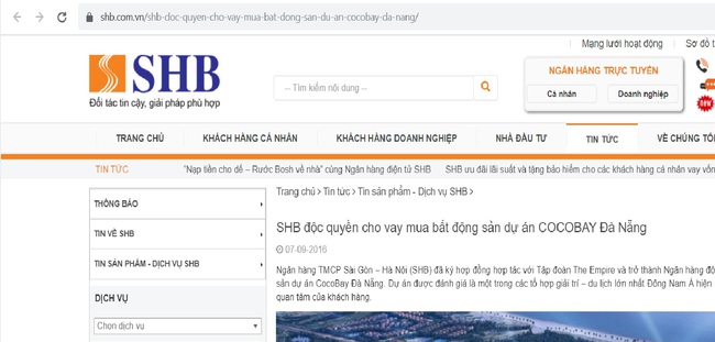 SHB có liên quan thế nào tới Cocobay Đà Nẵng? - Ảnh 1.