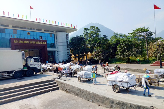 Tạm dừng hoạt động xuất nhập khẩu tại 4 điểm xuất hàng qua biên giới tỉnh Quảng Ninh - Ảnh 1.
