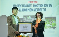 Báo Nông thôn Ngày nay/Dân Việt được tôn vinh với các loạt bài điều tra về tội phạm xâm hại các loài hoang dã 