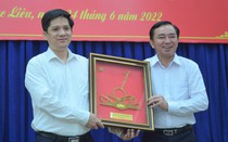 Phó Chủ tịch Ban Chấp hành Trung ương Hội NDVN Phạm Tiến Nam làm việc tại Bạc Liêu
