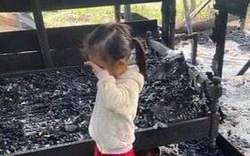 Đắk Nông: Hai anh em mồ côi cha, lại gặp hỏa hoạn thiêu rụi nhà