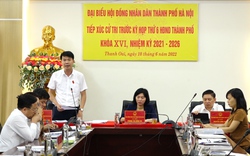 Đại biểu HĐND Thành phố tiếp xúc cử tri huyện Thanh Oai 
