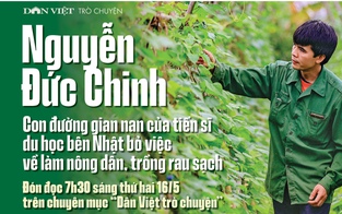 Đón đọc Dân Việt trò chuyện 7h30 thứ Hai (16/5): Tiến sĩ du học bên Nhật bỏ việc về làm nông dân, trồng rau sạch