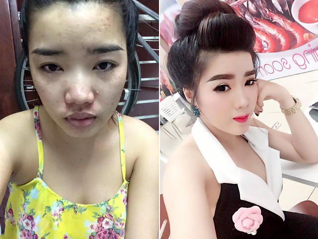 'Hot girl' công khai mặt mộc thừa nhận 'sống ảo' từ lâu