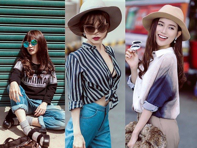 'Gái ế' Sĩ Thanh nổi loạn với street style xuống phố