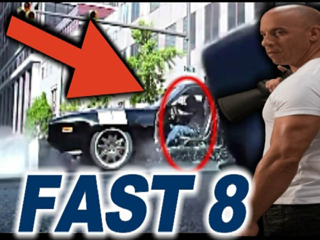 Chưa ra mắt, ”Fast 8” đã bị soi cả rổ sạn hài hước