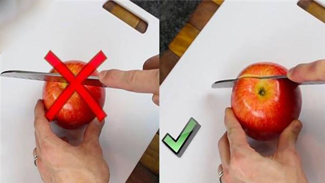 Clip: Mẹo cắt táo nhanh và không bị thâm