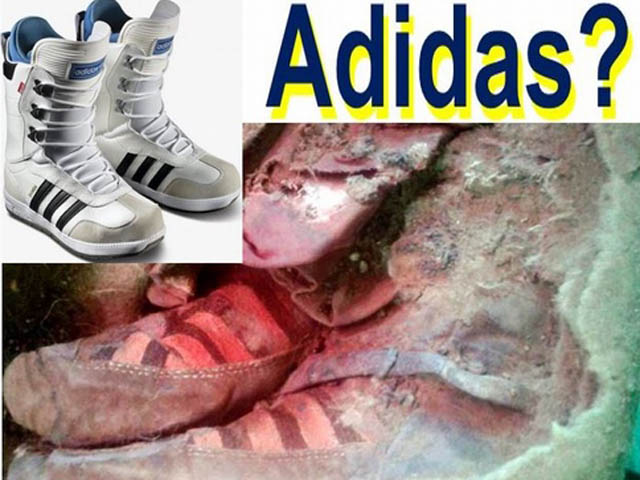 Xác ướp 1.500 tuổi mang giày... Adidas