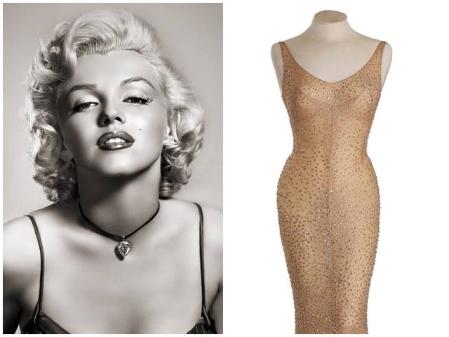 Cận cảnh chiếc váy 4,8 triệu USD của Marilyn Monroe