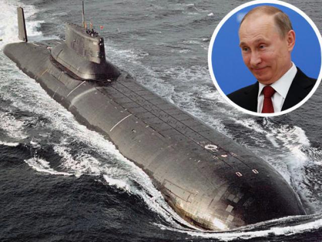 Uy lực tàu ngầm dài gấp đôi sân bóng đá giúp Nga thống trị đại dương