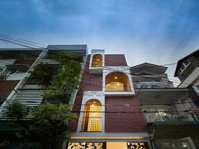 Đẹp “rụng rời” căn nhà ống vỏ ngói của chàng kiến trúc sư Sài Gòn