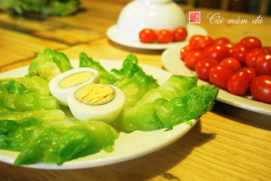 Cải mầm đá ngày nay được dùng khá phổ biến trong bữa cơm gia đình, có thể làm món luộc chấm với nước mắm dầm trứng như nhiều loại cải ngồng, cải đắng khác...