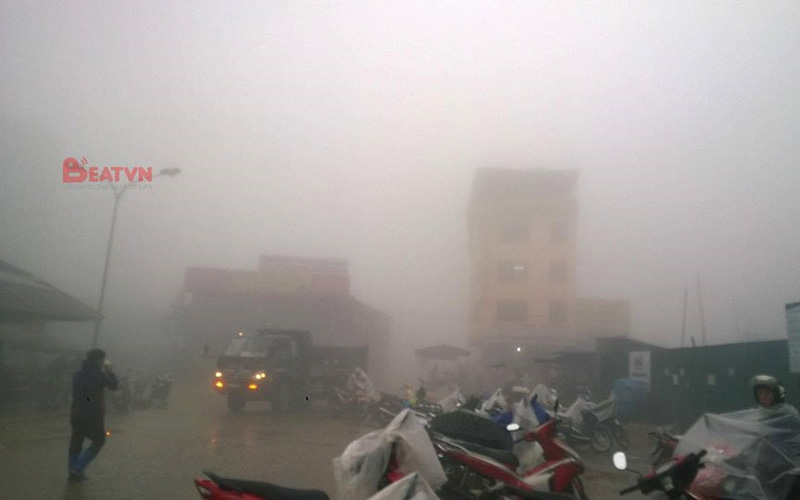 Hình ảnh Sapa mù sương liên tục được dân mạng cập nhật