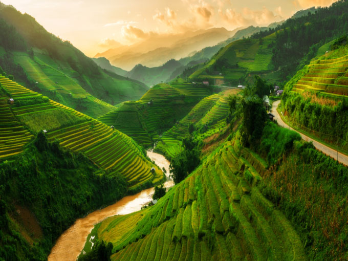 Mù Cang Chải của Việt Nam có tên trong top 10 vùng núi đẹp nhất ...