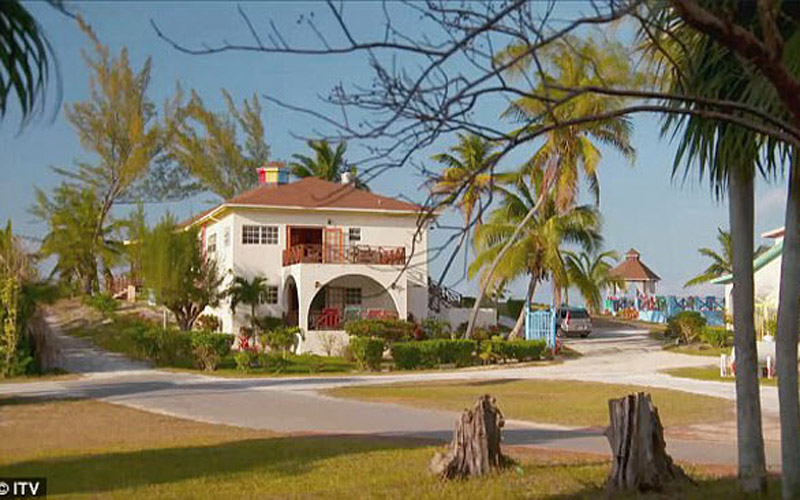 Khu nghỉ dưỡng The Resort có không gian yên tĩnh và nằm ngay sát biển trên đảo Eleuthera ở Bahamas.