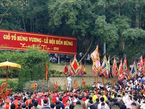 Hằng năm, Ngày Giỗ Tổ Hùng Vương mùng 10 tháng 3 âm lịch - Lễ hội Đền Hùng là một trong những sự kiện thu hút nhiều người dân quan tâm.