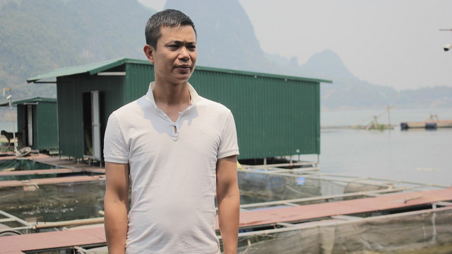 Anh Phạm Văn Thịnh - chủ một cơ sở nuôi cá Viet Gap trên sông Đà cho biết, mô hình nuôi cá sạch trên lồng bè đang được phát huy hiệu quả và là ngành kinh tế mũi nhọn tại một số xã thuộc tỉnh Hòa Bình.