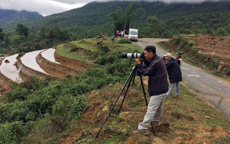 Vào dịp giữa tháng 5, nhiếp ảnh gia lại có mặt tại vùng cao Bát Xát để ghi lại khoảnh khắc đẹp.