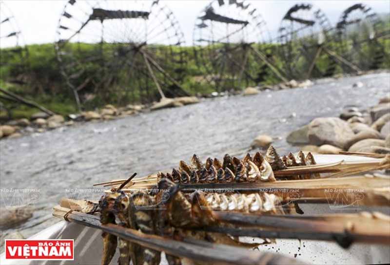 Để trải nghiệm cuộc sống của người dân ở Bản Bo, du khách được đi bắt cá và chế biến món cá nướng ngay bên bờ sông Nậm Mu.
