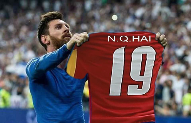 Đến Messi cũng phát cuồng với Quang Hải.