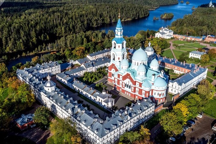 Tu viện Valaam ở miền bắc nước Nga – một trong những điểm đến hàng đầu của du khách.