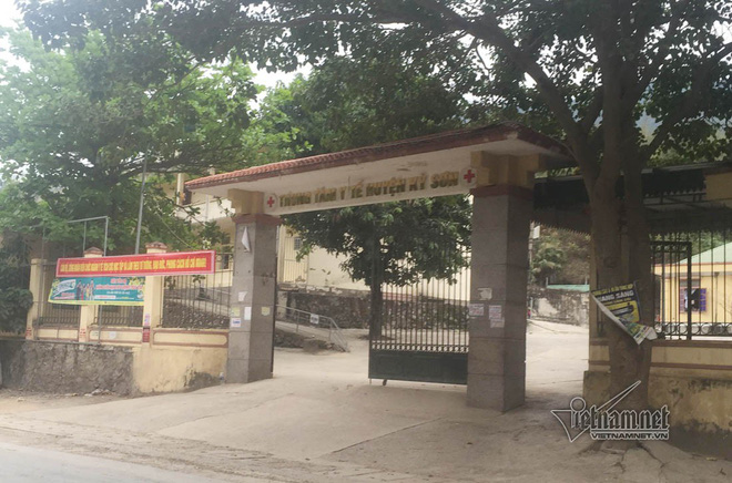 Trung tâm Y tế dự phòng huyện Kỳ Sơn. Ảnh: Vietnamnet