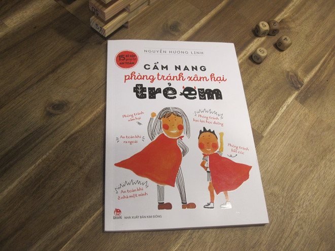 Sách Cẩm nang phòng tránh xâm hại trẻ em của tác giả Nguyễn Hương Linh.