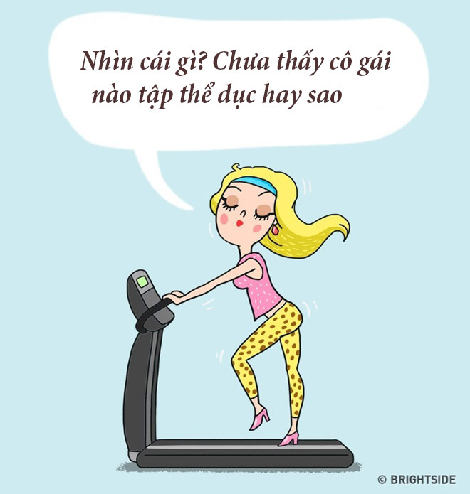 nhung kieu con gai thuong gap o phong tap gym hinh anh 5