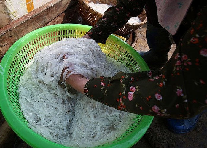 Cá ngần hay còn gọi là cá thủy tinh, được ví là đặc sản cá hiếm sông Đà đang thu hút những người sành ăn đất Hà thành. (Ảnh Đầu tư bất động sản)