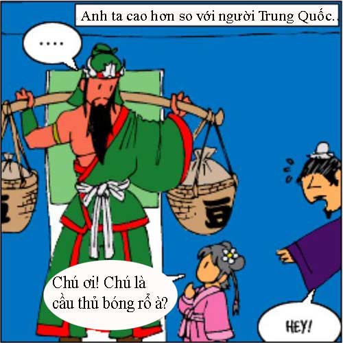 truyen tranh tam quoc hai (3): quan vu la cau thu bong ro? hinh anh 5