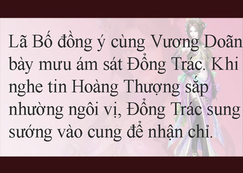 truyen tranh tam quoc hai (17): hau truong vu xu dong trac hinh anh 9