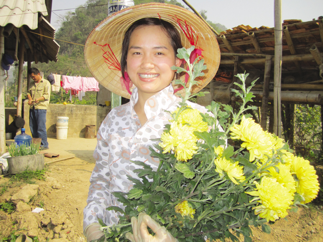 Nhiều sản phẩm hoa tươi đã trở thành lợi thế nông nghiệp ôn đới của Sơn La và được xuất ra nhiều địa phương trong cả nước.
