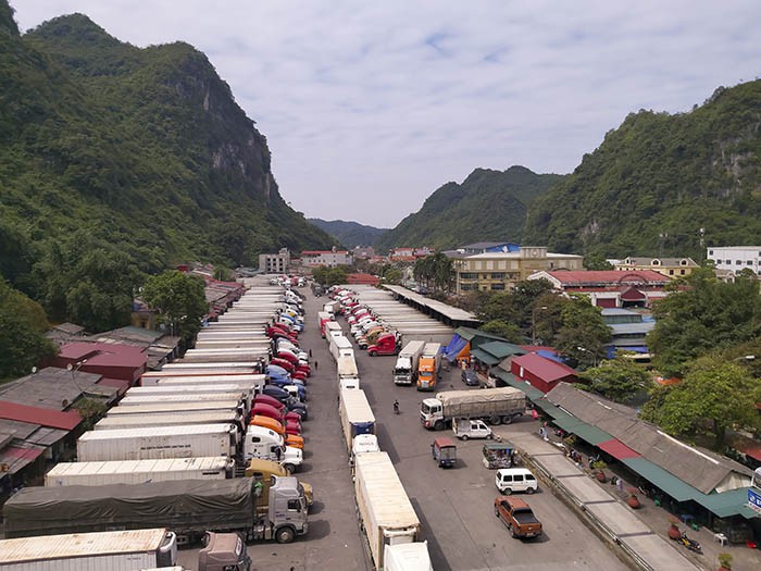 Nông sản ùn ứ dài 5km ở cửa khẩu: Khai báo đúng hàng, tăng giờ làm - Ảnh 9.