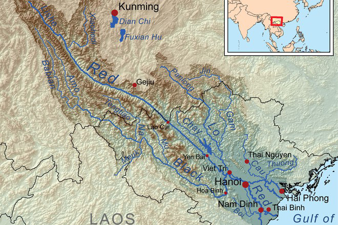Đứt gãy sông Hồng ảnh hưởng thế nào đến động đất ở Hà Nội? - Ảnh 1.