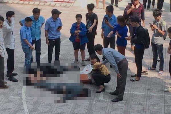 Sinh viên ĐH Kiến trúc Hà Nội bị thương nặng vì người tự tử rơi trúng - Ảnh 3.
