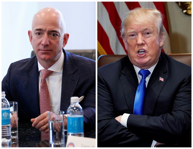 Ông Trump ‘chơi đểu’ Amazon, trao hợp đồng 10 tỷ USD cho Microsoft? - Ảnh 1.