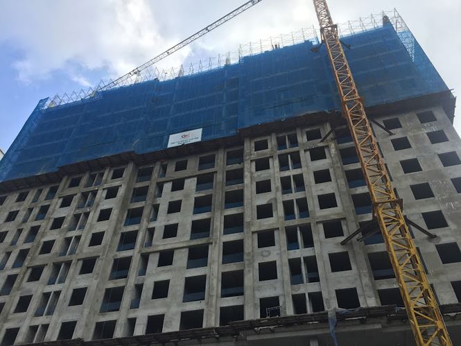 Khách hàng muốn mua lại căn hộ nhà ở xã hội tại dự án 282 Nguyễn Huy Tưởng (quận Thanh Xuân, Hà Nội) phải trả thêm khoản tiền chênh từ 400 - 600 triệu đồng/căn hộ.