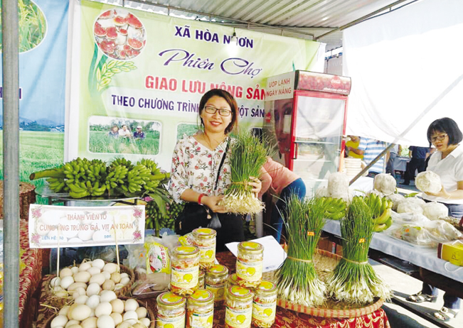 Sản phẩm kiệu hương được địa phương chọn để thực hiện Chương trình “mỗi xã một sản phẩm”.