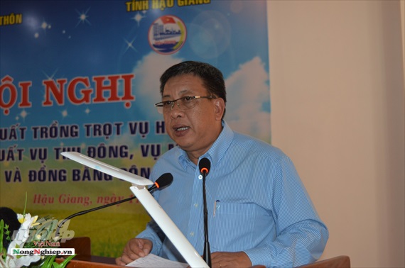 Phó Cục trưởng Cục Trồng trọt Lê Thanh Tùng, vụ HT 2019 ĐBSCL đã giảm 42 ngàn ha lúa, chuyển sang cây trồng cạn hoặc nuôi thủy sản cho hiệu quả kinh tề cao hơn.